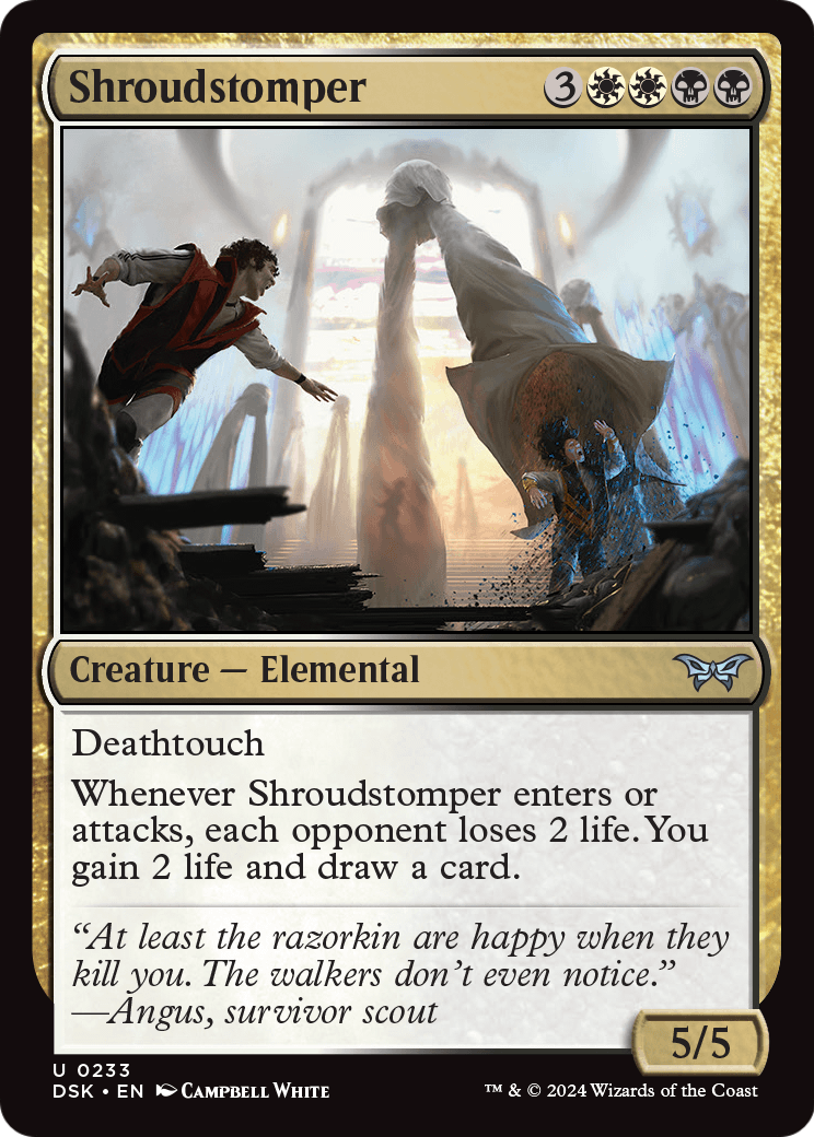 Shroudstomper (DSK-233) - Duskmourn: House of Horror