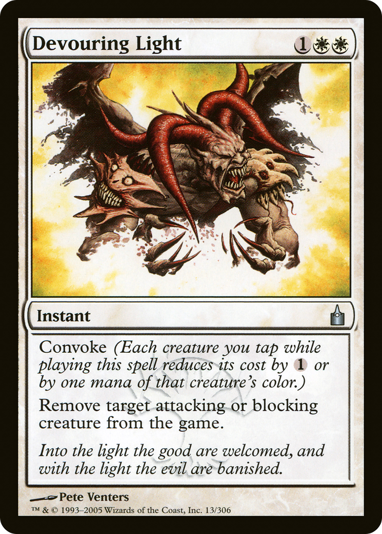 Devouring Light (RAV-013) - Ravnica: City of Guilds