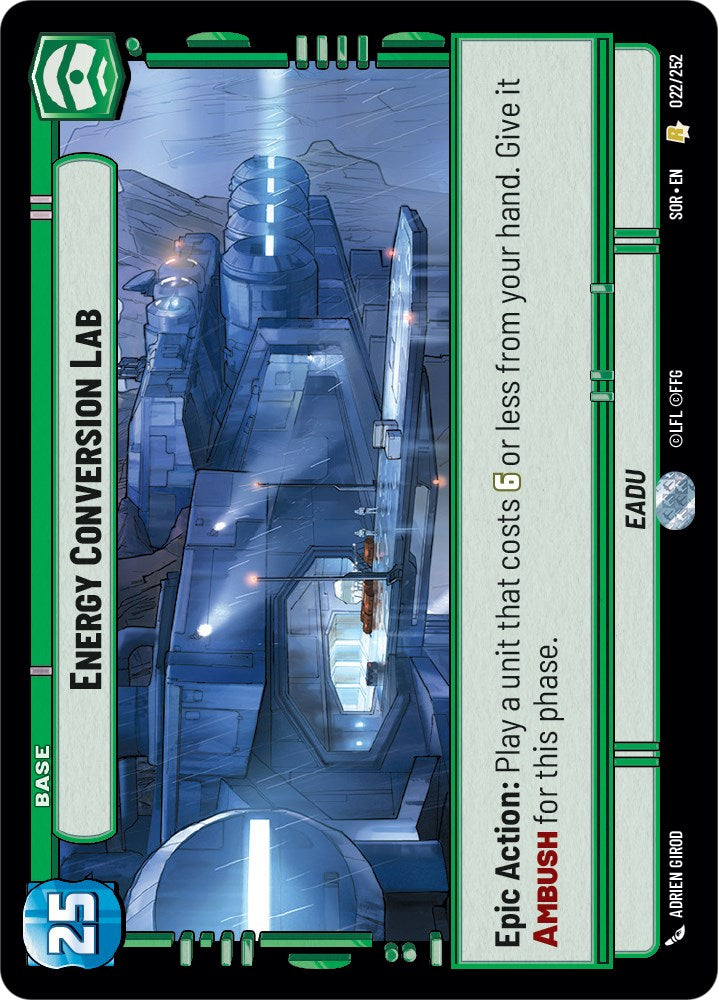 Energy Conversion Lab (022/252) [Spark of Rebellion]