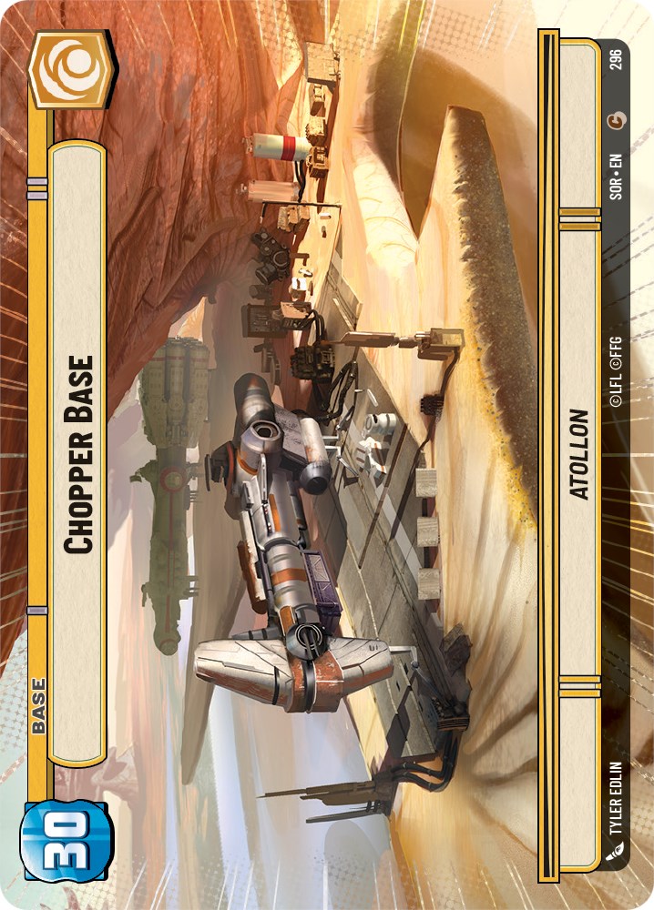 Chopper Base (Hyperspace) (296) [Spark of Rebellion]