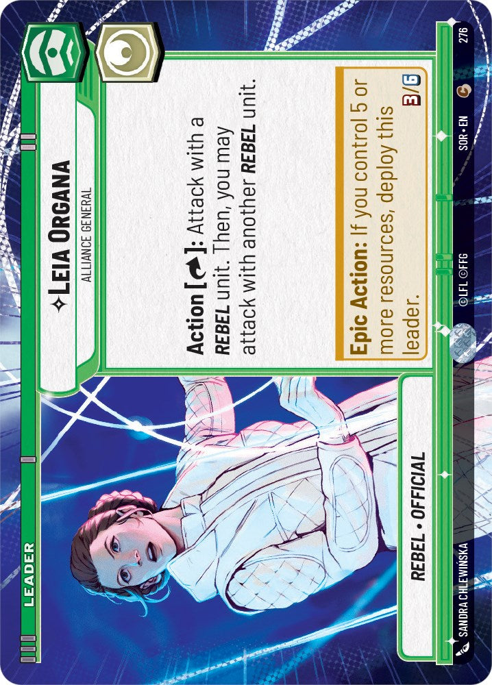 Leia Organa - Alliance General (Hyperspace) (276) [Spark of Rebellion]