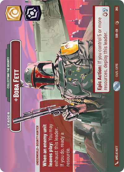 Boba Fett - Collecting the Bounty (Showcase) (265) [Spark of Rebellion]