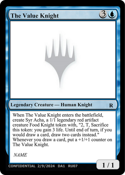 The Value Knight (UNK-RU07A) - Unknown Event