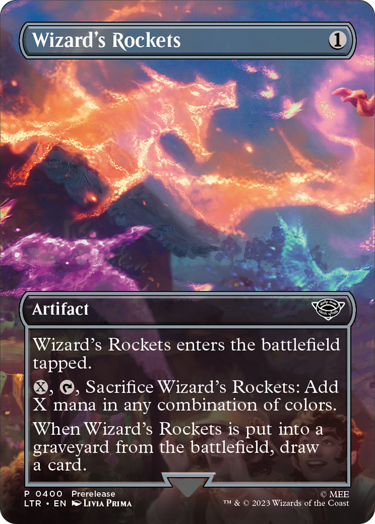 Wizard's Rockets (Borderless) (LTR-400) - The Lord of the Rings: Tales of Middle-earth (Borderless)