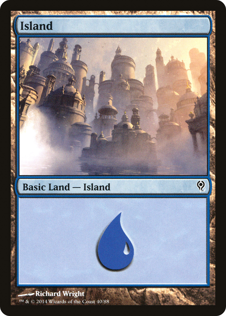 Island (40) (DDM-040) - Duel Decks: Jace vs. Vraska