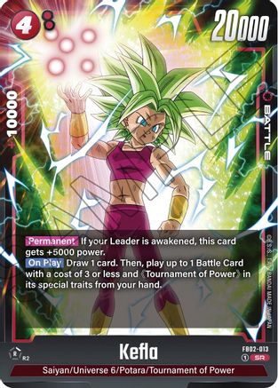 Kefla - FB02-013 (FB02-013) - Blazing Aura Holofoil