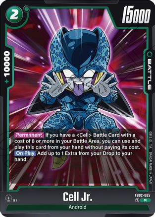 Cell Jr. (FB02-085) - Blazing Aura Holofoil