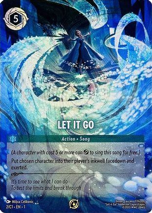 Let It Go (Disney Lorcana Challenge Top 128) (2) - Disney Lorcana Promo Cards Holofoil