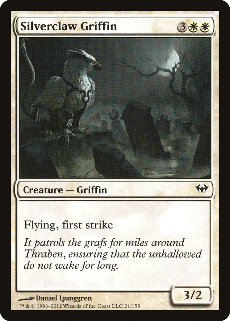 Silverclaw Griffin (DKA-021) - Dark Ascension Foil