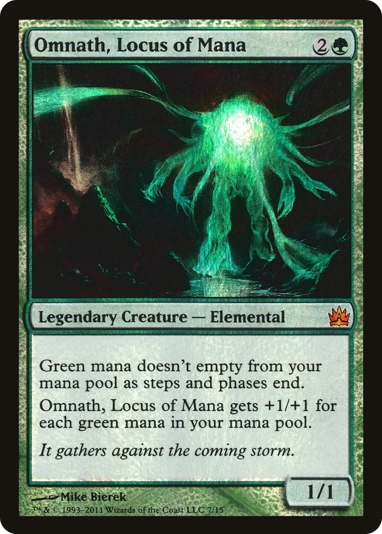 Omnath, Locus of Mana (V11-) - From the Vault: Legends Foil