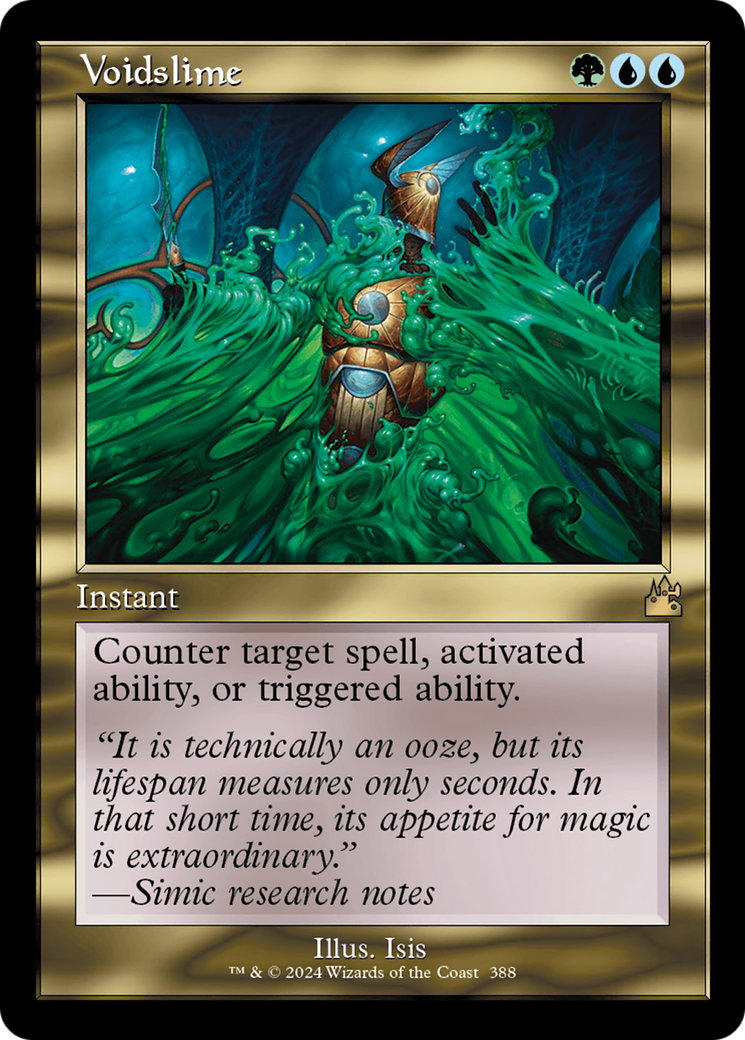 Voidslime (Retro Frame) (RVR-388) - Ravnica Remastered Foil