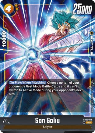 Son Goku - FB02-119 (FB02-119) - Blazing Aura Holofoil
