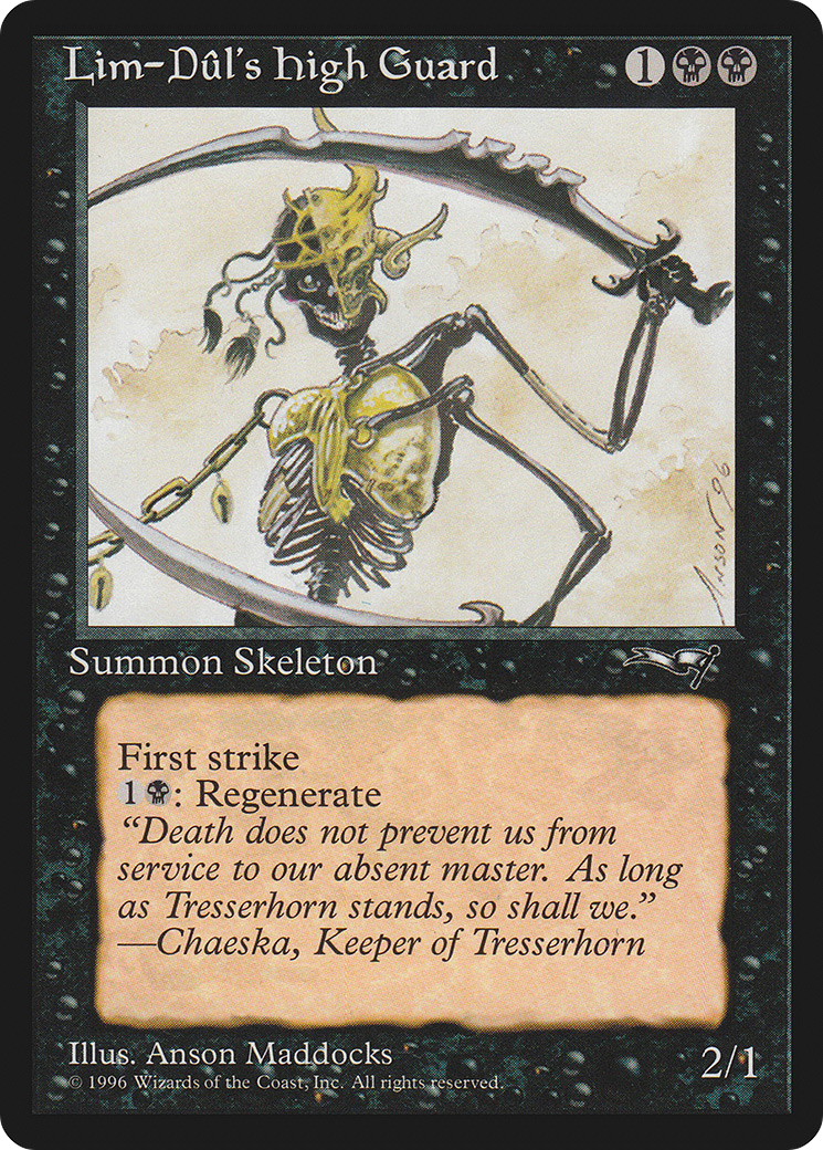 Lim-Dul's High Guard (ALL-018) - Alliances