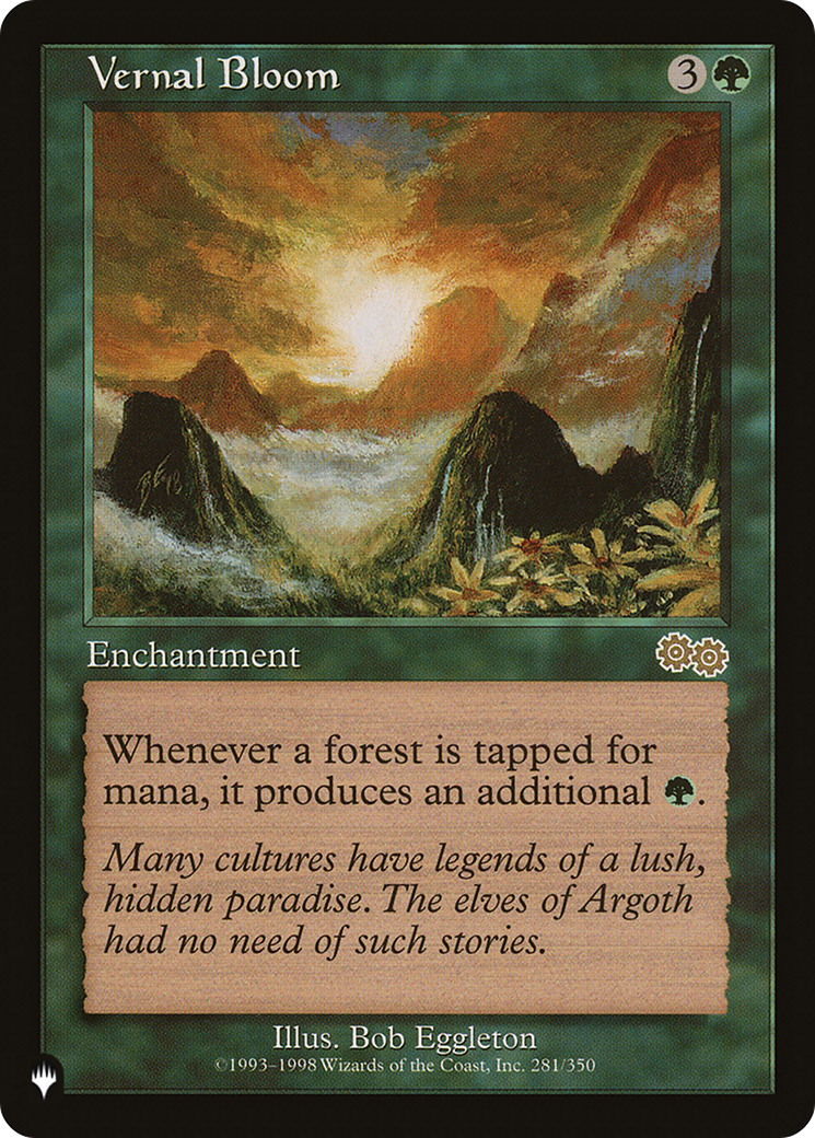 Vernal Bloom (LIST-281/350) - The List
