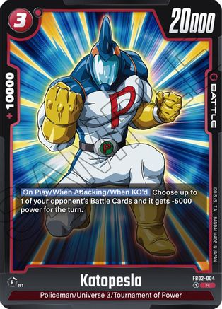 Katopesla (FB02-004) - Blazing Aura Holofoil