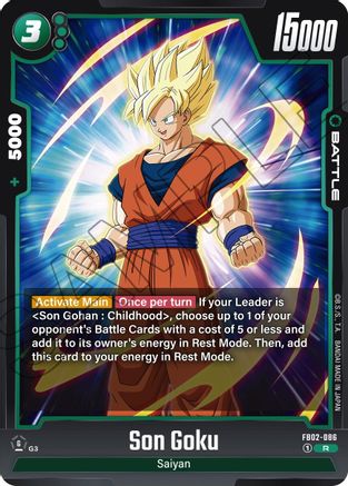 Son Goku - FB02-086 (FB02-086) - Blazing Aura Holofoil