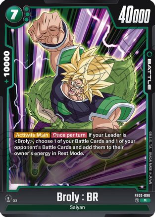 Broly : BR (FB02-096) - Blazing Aura Holofoil
