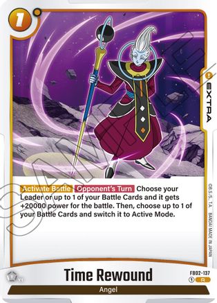 Time Rewound (FB02-137) - Blazing Aura Holofoil