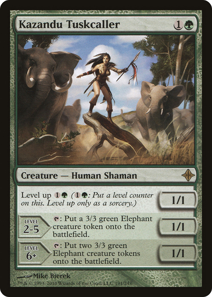 Kazandu Tuskcaller (ROE-191) - Rise of the Eldrazi