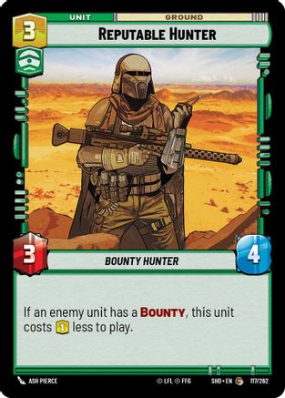 Reputable Hunter (117/262) - Shadows of the Galaxy