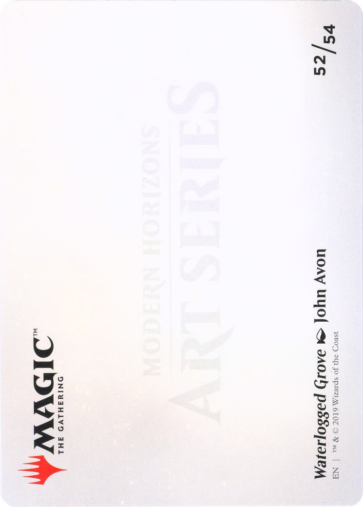 Waterlogged Grove // Waterlogged Grove (AMH1-052) - Modern Horizons Art Series (Borderless)