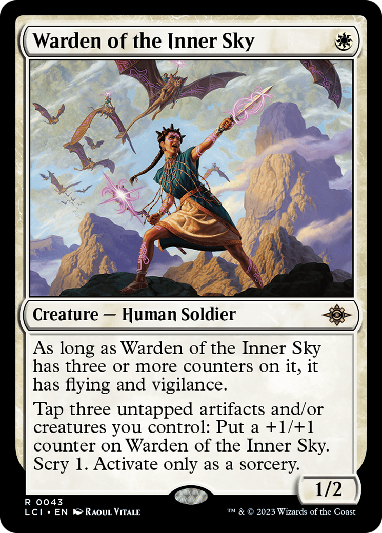 Warden of the Inner Sky (LCI-043) - The Lost Caverns of Ixalan