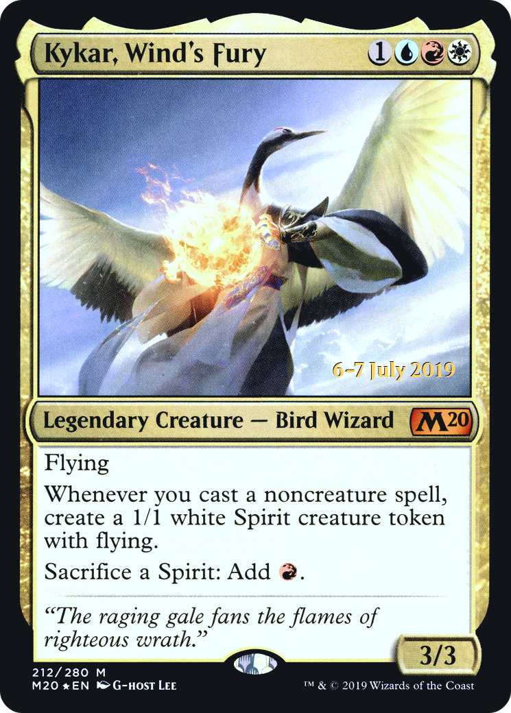 Kykar, Wind's Fury (PRE-212) - Core Set 2020 Promos Foil