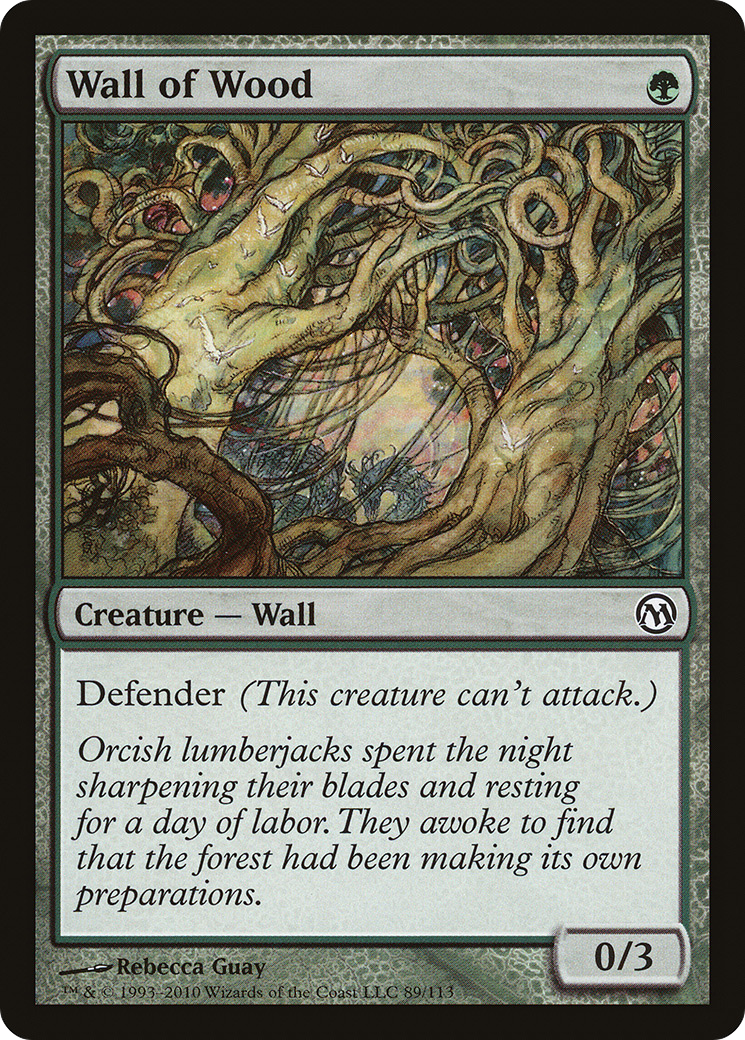 Wall of Wood (DPA-089) - Duels of the Planeswalkers