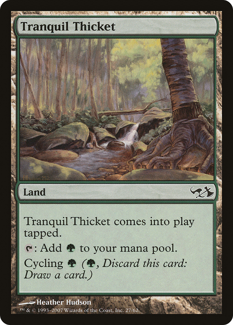 Tranquil Thicket (EVG-027) - Duel Decks: Elves vs. Goblins