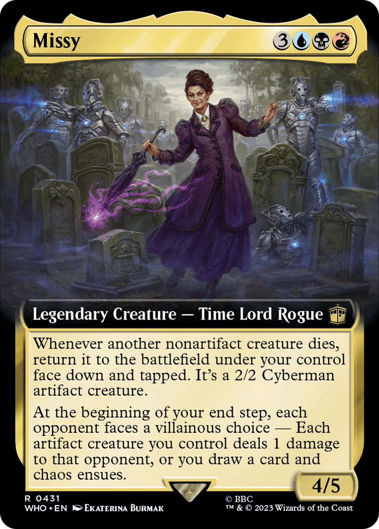 Missy (Extended Art) (WHO-431) - Doctor Who: (Extended Art)