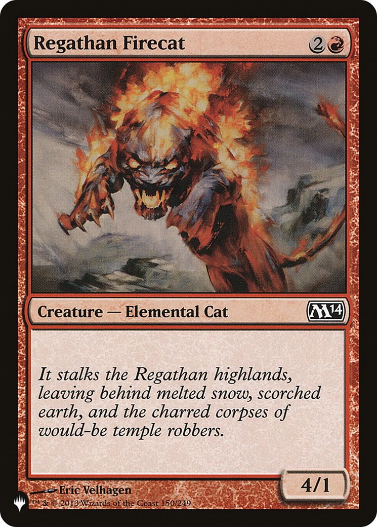 Regathan Firecat (LIST-M14-150) - The List