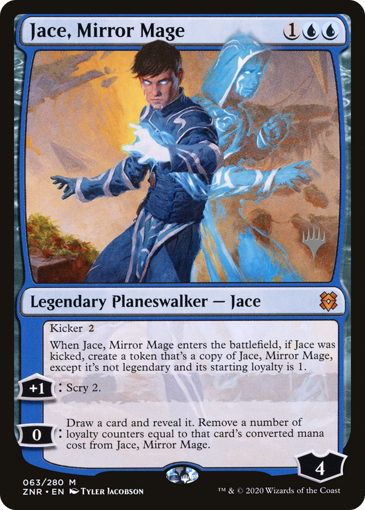 Jace, Mirror Mage (PPZNR-063) - Zendikar Rising Promos