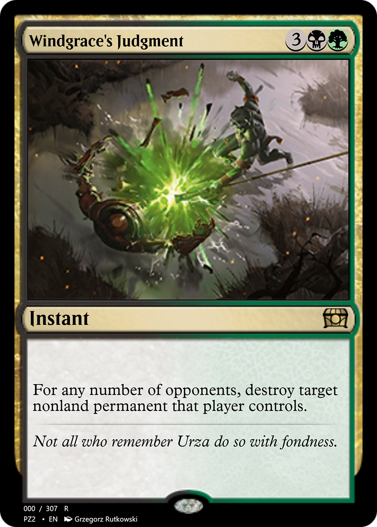 Windgrace's Judgment (PZ2-70669) - Treasure Chest Foil