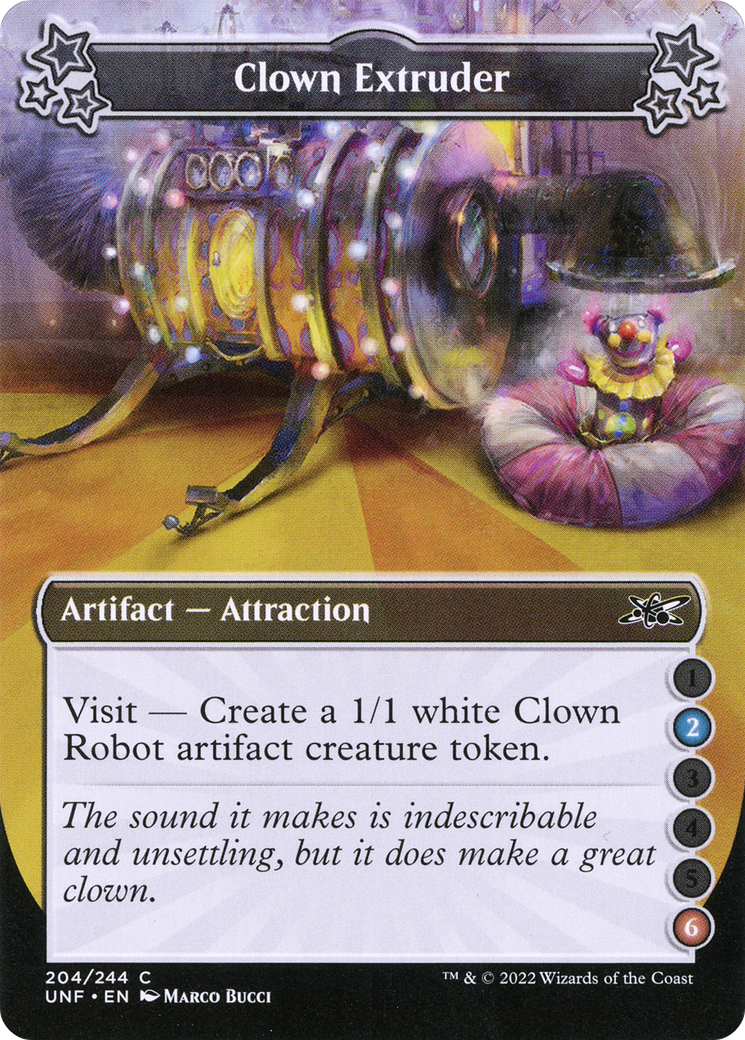 Clown Extruder (2-6) (UNF-204) - Unfinity Foil