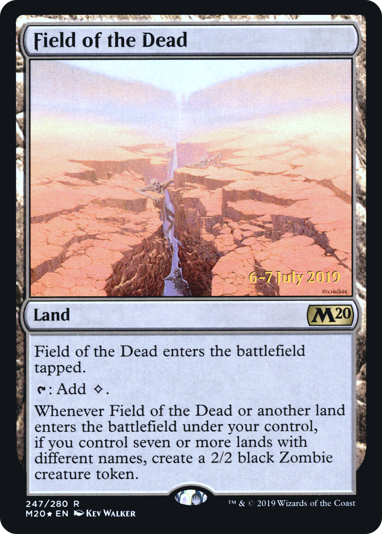 Field of the Dead (PRE-247) - Core Set 2020 Promos Foil