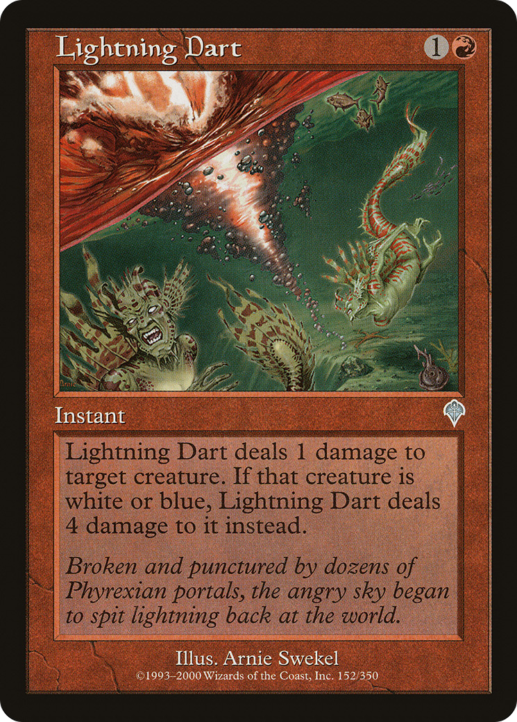 Lightning Dart (INV-152) - Invasion Foil