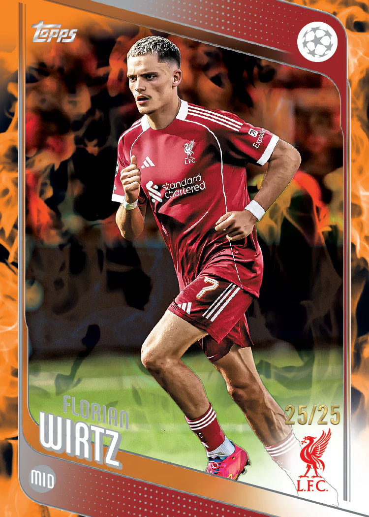 Topps Chrome: UEFA Club Competitions 2025/26 - Value Box