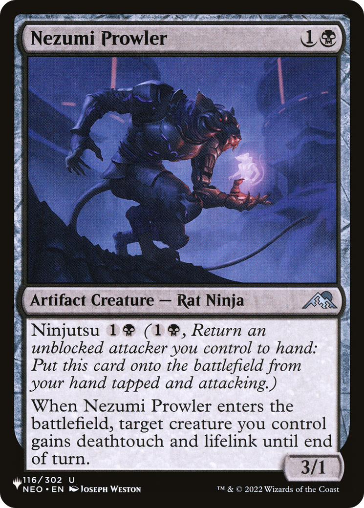 Nezumi Prowler (LIST-116/302) - The List