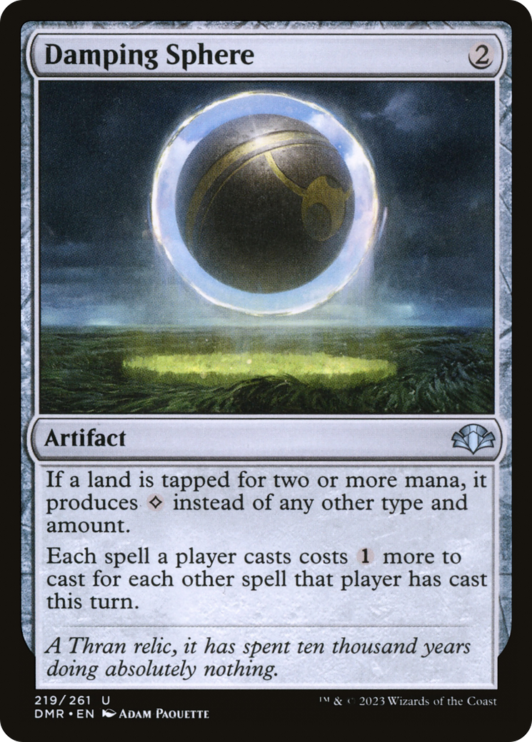 Damping Sphere (DMR-219) - Dominaria Remastered