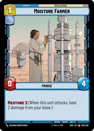 Moisture Farmer (055/262) - Shadows of the Galaxy Foil