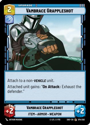 Vambrace Grappleshot (074/262) - Shadows of the Galaxy Foil