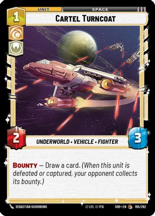 Cartel Turncoat (195/262) - Shadows of the Galaxy