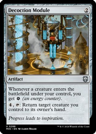 Decoction Module (Ripple Foil) (M3C-288) - Modern Horizons 3 Commander Foil