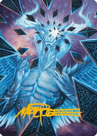 Ugin's Binding Art Card (Gold-Stamped Signature) (ASMH3-036) - Art Series: Modern Horizons 3