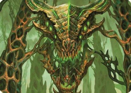 Colossal Dreadmask Art Card (ASMH3-008) - Art Series: Modern Horizons 3