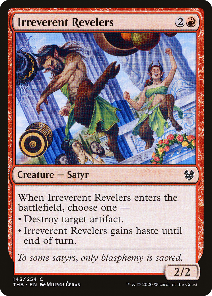 Irreverent Revelers (THB-143) - Theros Beyond Death Foil