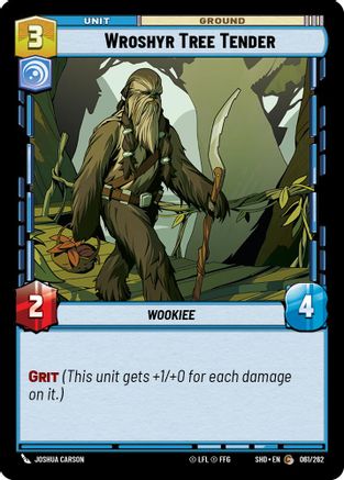 Wroshyr Tree Tender (061/262) - Shadows of the Galaxy Foil