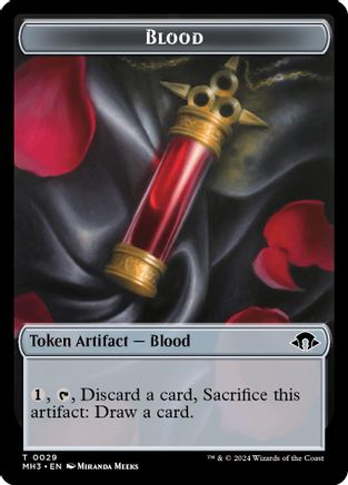 Blood // Energy Reserve Double-Sided Token (MH3-29 // 36) - Modern Horizons 3