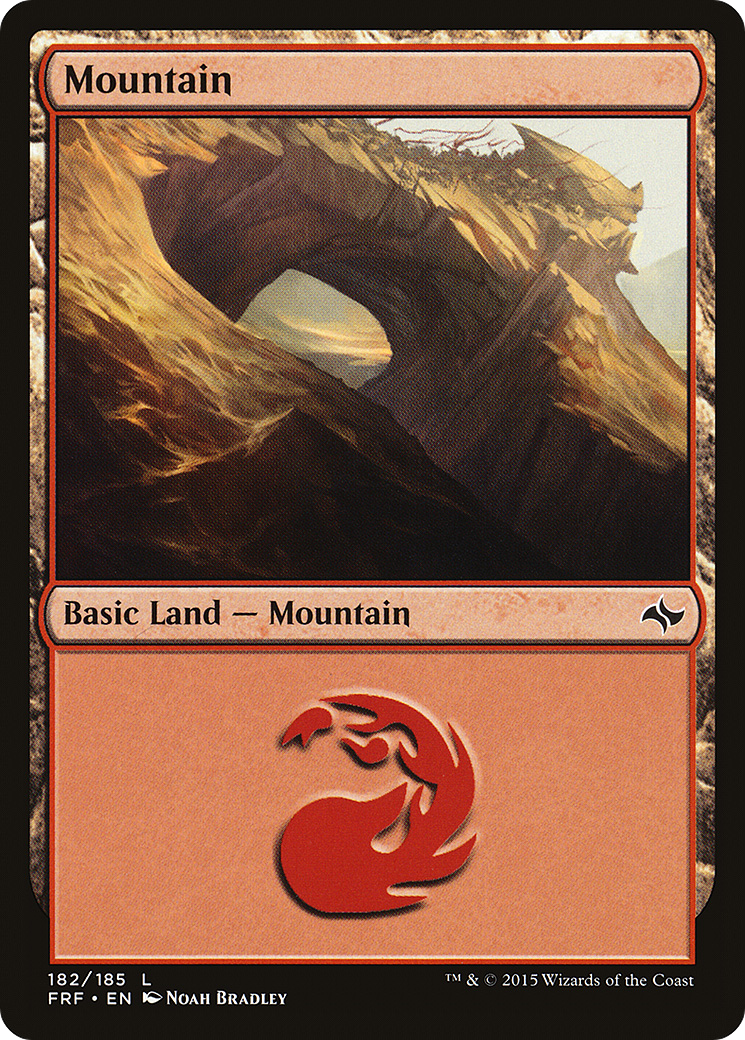 Mountain (182) (FRF-182) - Fate Reforged