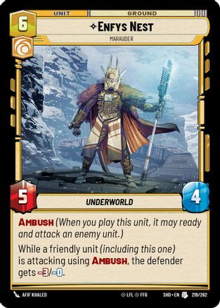 Enfys Nest - Marauder (219/262) - Shadows of the Galaxy